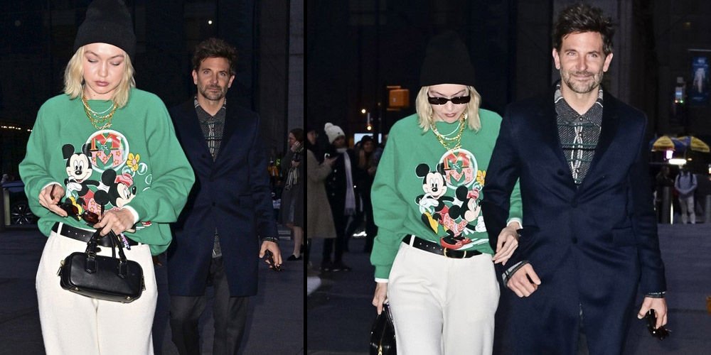 Gigi Hadid ile Bradley Cooper el ele!