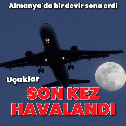 Almanya'da bir devir sona erdi: Uçaklar son kez havalandı