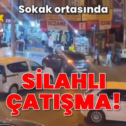 Bahçelievler'de sokak ortasında silahlı çatışma - Güncel haberler