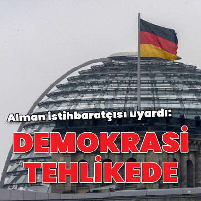 Alman istihbarat yetkilisi Haldenwang: Ülkemizde demokrasi tehlikede