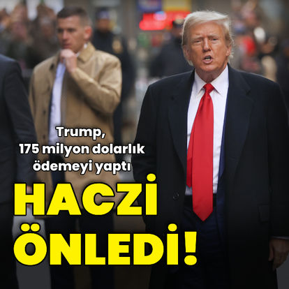 Eski ABD Başkanı Trump,  mal varlıklarına el konulmasını önledi