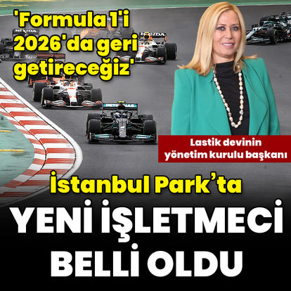 Formula 1 ihalesi tamamlandı! Habertürk'e özel açıklama....