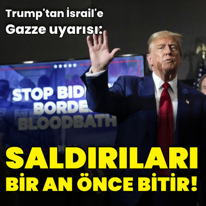 Eski ABD Başkanı Trump'tan İsrail'e uyarı: 