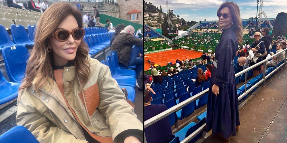 Monte Carlo'da tenis keyfi...