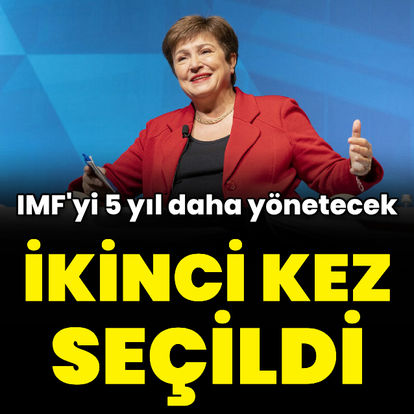 Kristalina Georgieva, IMF başkanlığına yeniden seçildi