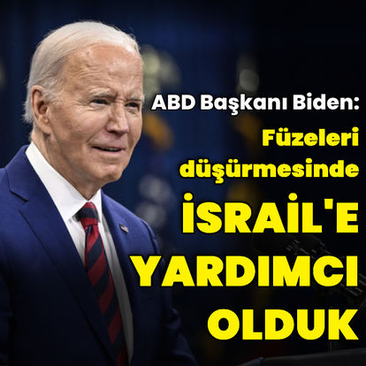 ABD Başkanı Biden: İran'a diplomatik tepki vermek için G7 liderlerini toplayacağım