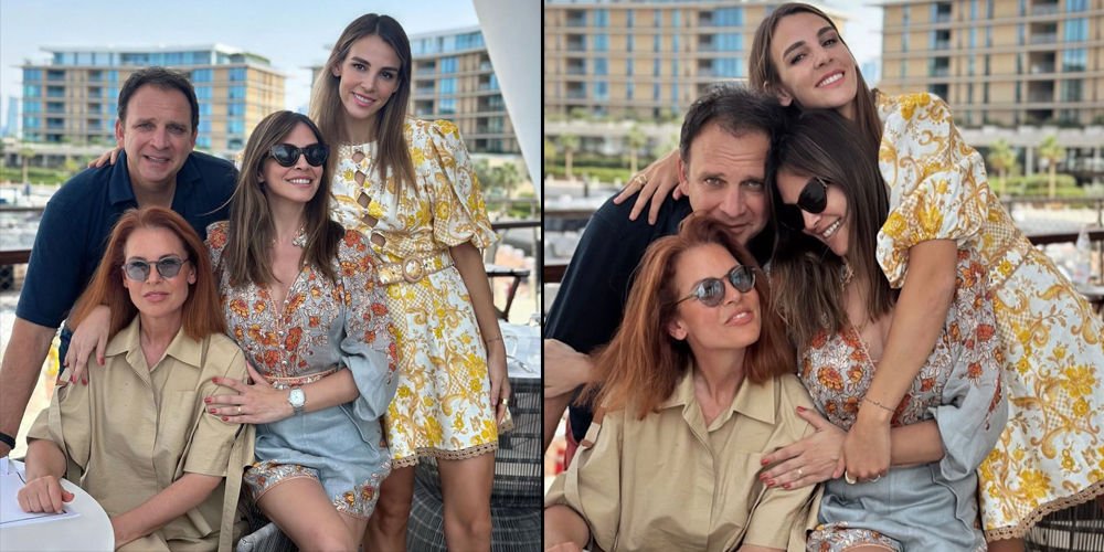 Dubai'de aile pozu...