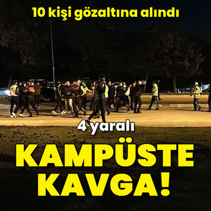 Erzurum’da üniversite kampüsünde çıkan kavgada 4 kişi yaralandı, 10 şüpheli gözaltına alındı - Güncel haberler