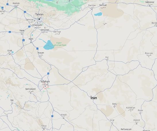 Saldırının gerçekleştiği İsfahan, başkent Tahran'a 451 km mesafede