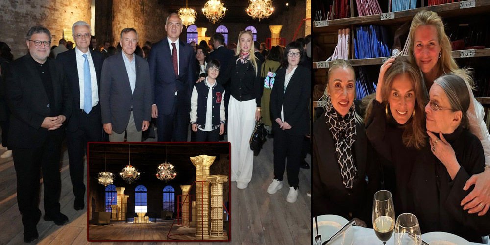 Sanatseverler Venedik Bienal'inde...