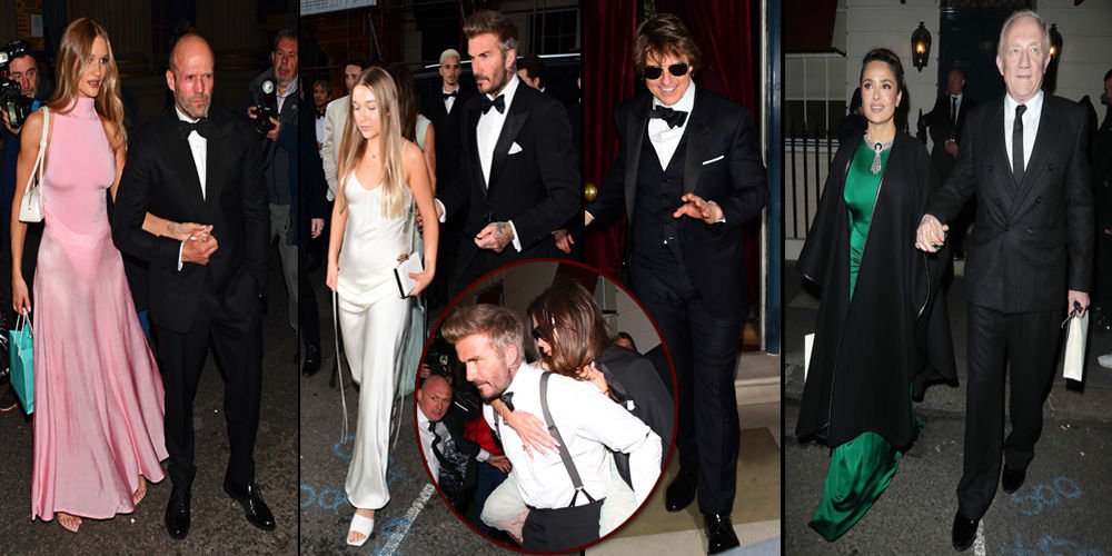 Victoria Beckham'a özel parti...