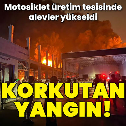 Adana'da motosiklet üretim tesisinde yangın çıktı - Güncel haberler