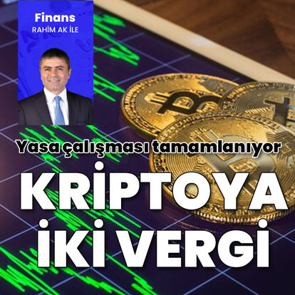 Kripto paraya birisi sıfır oranlı iki vergi