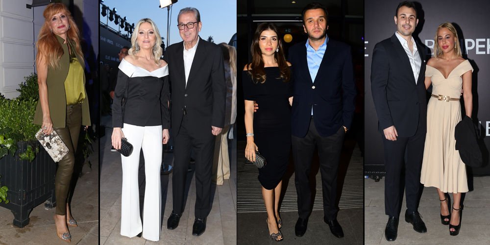 Defilenin özel misafirleri...