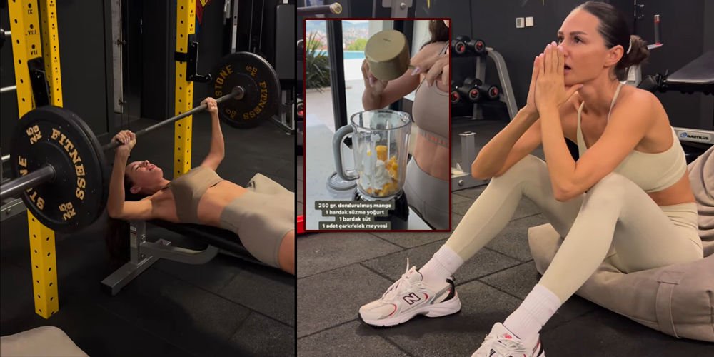 Önce tarif sonra spor...