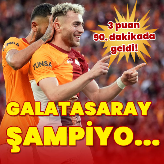Galatasaray şampiyo...!