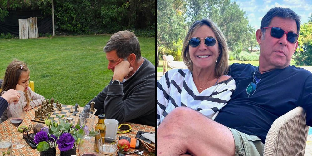 Boyner torunuyla satranç oynadı