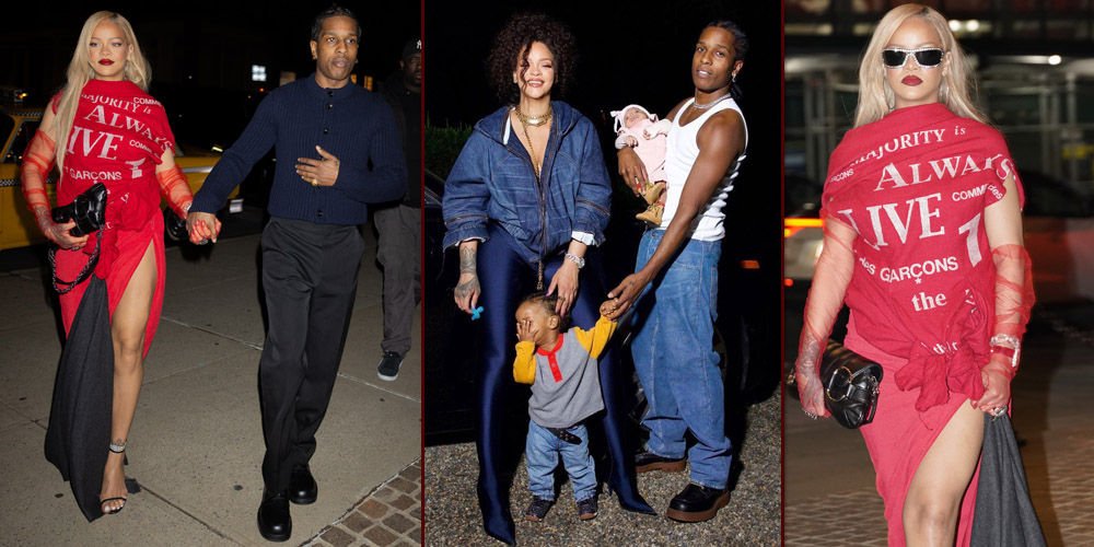 Rihanna ve ASAP Rocky Anneler Günü yemeğinde