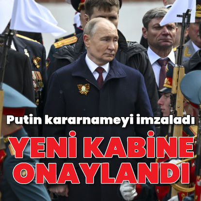 Rusya Devlet Başkanı Putin yeni kabineyi onayladı