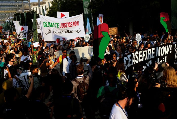 İklim Zirvesi'nde ateşkes ve iklim adaleti için eylem