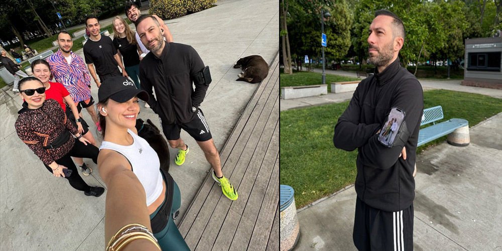 Boğaz'da koştular...