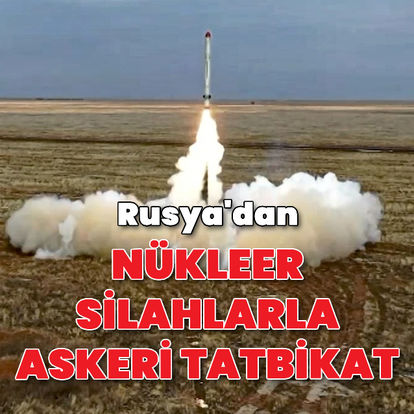 Rusya taktik nükleer silahlarla tatbikat başlattı