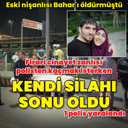 Kadıköy'de firari cinayet zanlısı, polisle arbedesinde kendi silahıyla öldü, polisi yaraladı