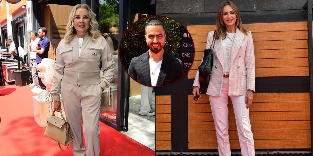 Açılışta buluştular...