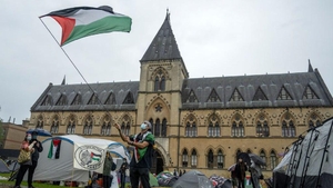 Oxford Üniversitesi'nde Gazze eylemine polis müdahale etti, 16 kişi gözaltına alındı