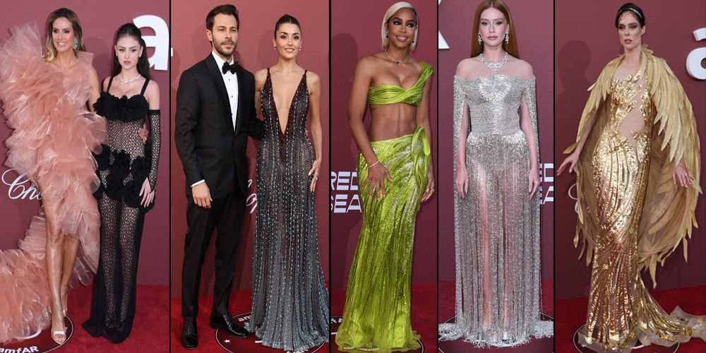 Cannes'ın amfAR galasında şıklık yarışı