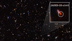 James Webb teleskobu, bilinen en eski ve en uzak galaksiyi keşfetti