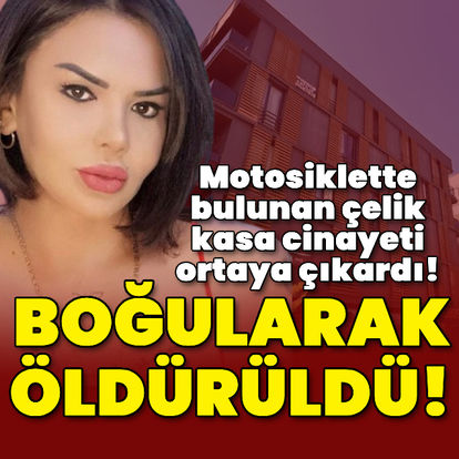 Motosiklette bulunan çelik kasa cinayeti ortaya çıkardı! - Son dakika