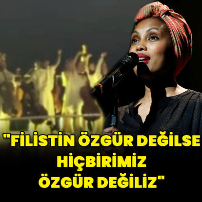 Imany'den Filistin için destek çağrısı - Magazin haberleri