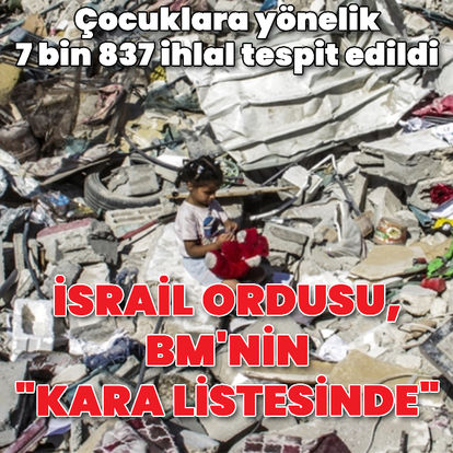 BM, İsrail ordusunu, çatışmada çocuklara zarar verenler 