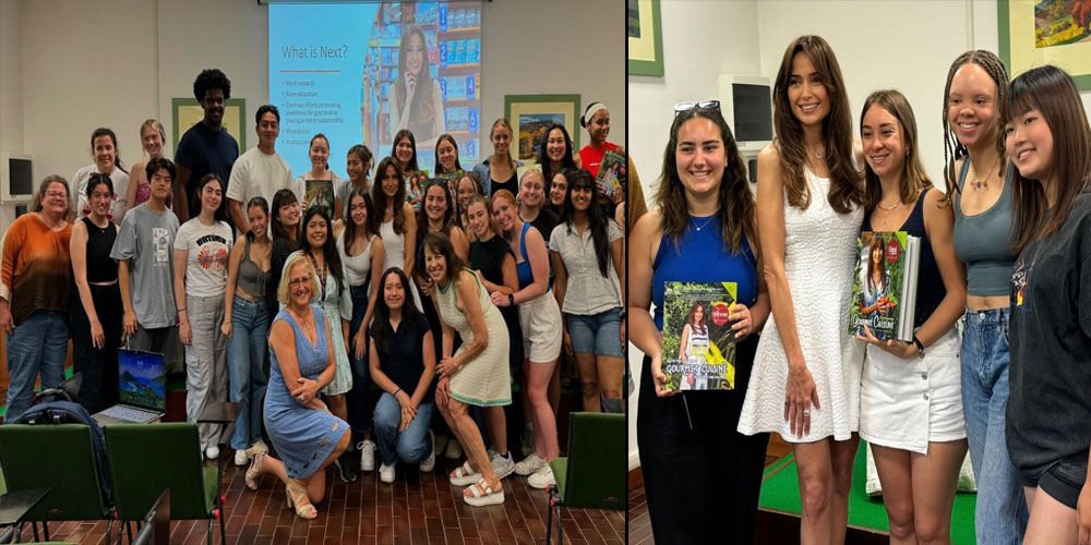 Boston'da öğrencilerle buluştu