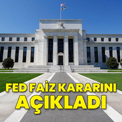 Fed faizi sabit bıraktı, faiz indirimi beklentilerini açıkladı