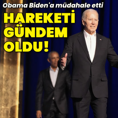 ABD Başkanı Biden'ın hareketi kafaları karıştırdı, Obama müdahale etti