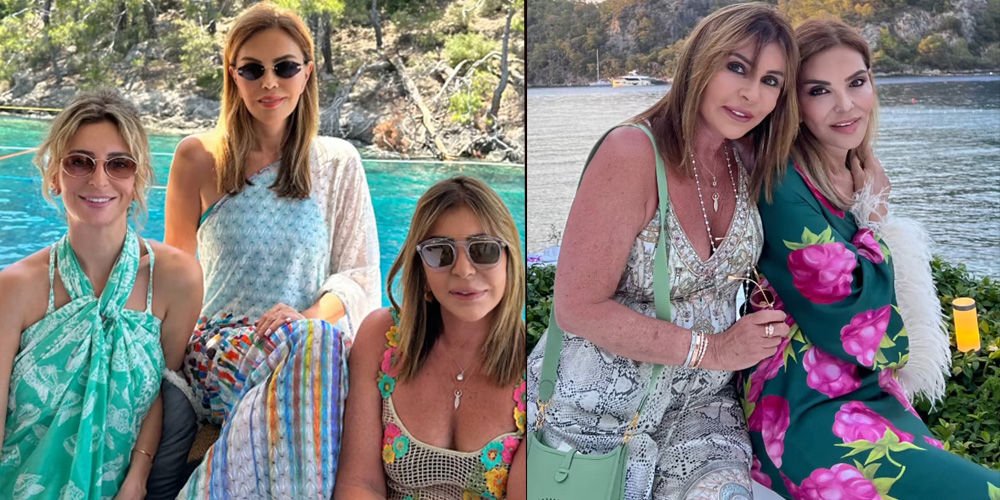 Göcek'e demirlediler...