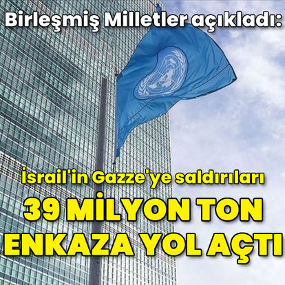 BM: İsrail'in Gazze'ye saldırıları 39 milyon ton enkaza yol açtı - Dünya haberleri