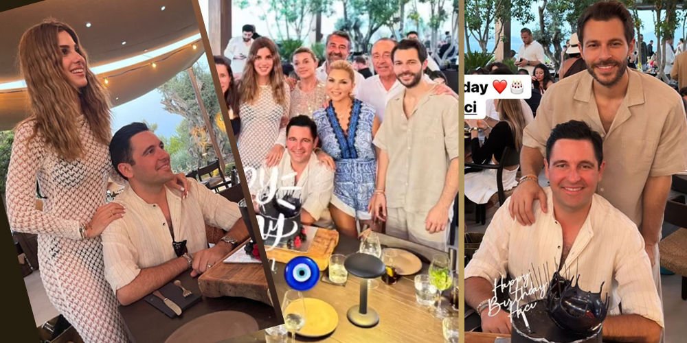 Sabancı'ya Bodrum'da doğum günü kutlaması...