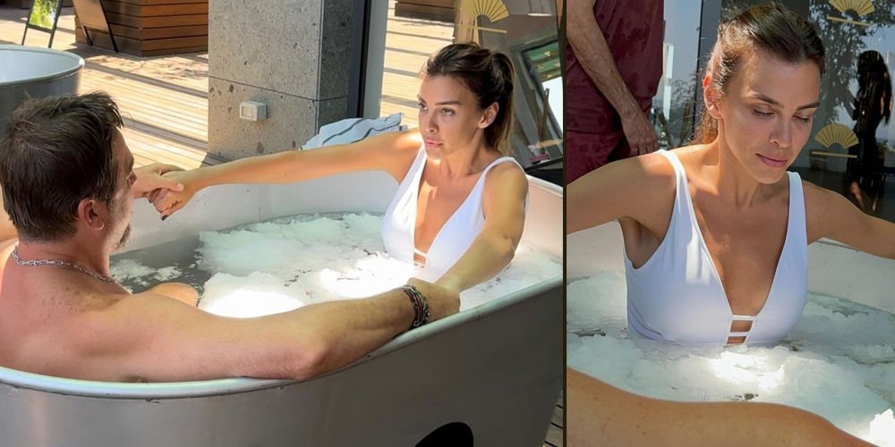 Buz banyosuyla gelen şifa...