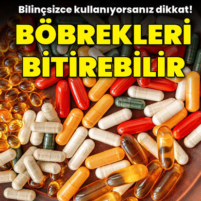 Bilinçsiz vitamin ve gıda takviyesi böbrek sağlığını bozuyor - Haberler