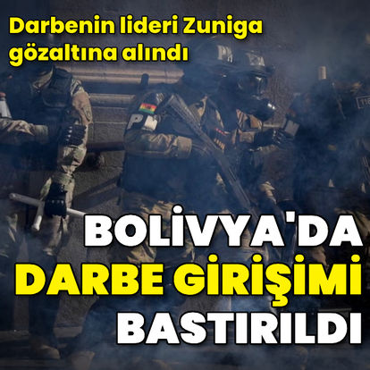 Son dakika: Bolivya'da darbe girişimi bastırıldı