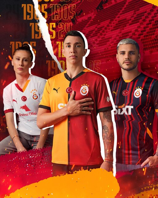 Galatasaray 2024-2025 Sezonunda Giyeceği Formalarını Tanıttı ...