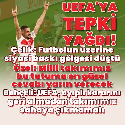 Son dakika: UEFA'ya Merih Demiral tepkileri çığ gibi büyüyor