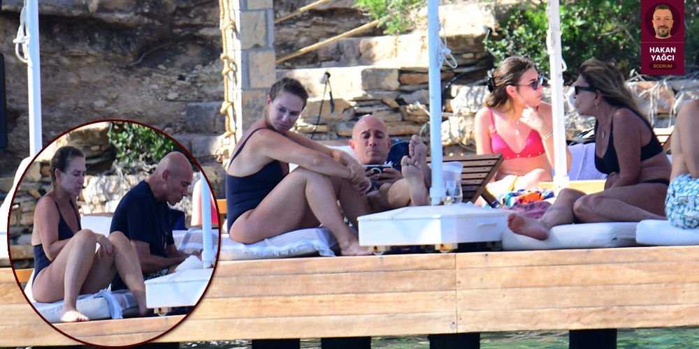 Garihler'in deniz keyfi...