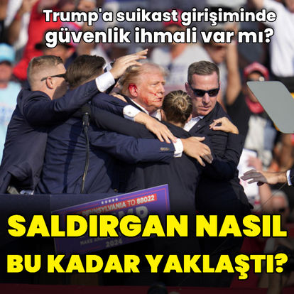 Donald Trump'a suikast girişimi! Saldırgan Trump'a nasıl bu kadar yaklaştı?