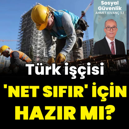 Küresel ısınma için “net sıfır” hedefi çalışanları zorlayacak