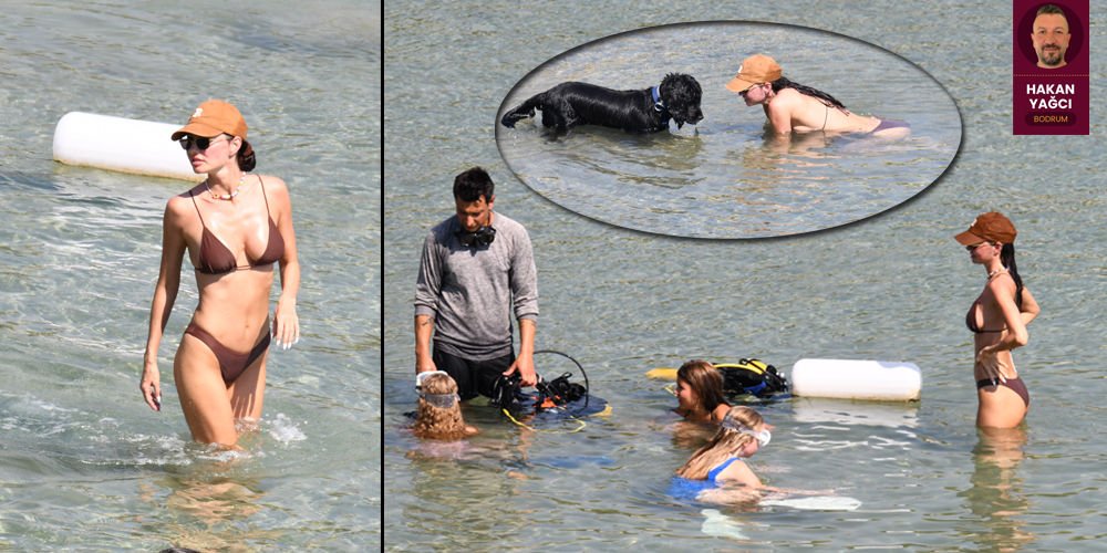 Özilhanlar'ın deniz keyfi