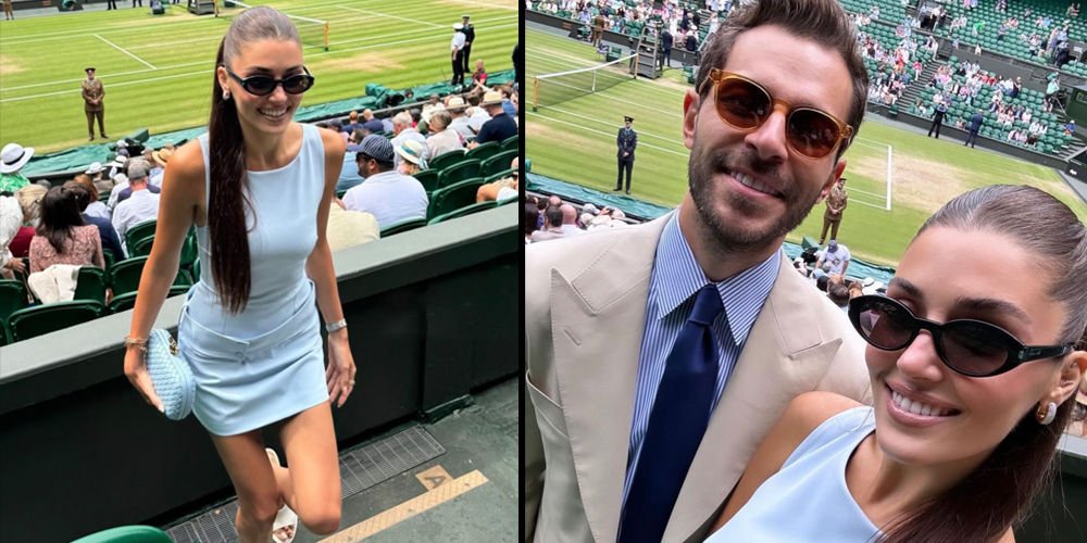 Erçel ve Sabancı çifti Wimbledon finalinde